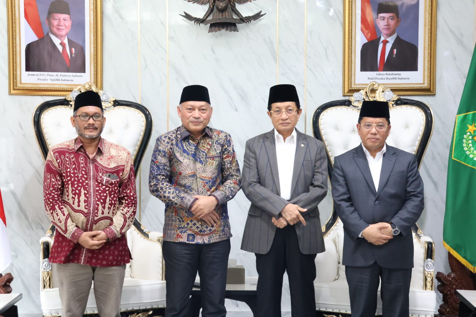 IAIN Ternate Selangkah Lebih Dekat Menuju UIN Sultan Babullah, Rektor dan Wagub Maluku Utara Temui Menteri Agama di Jakarta